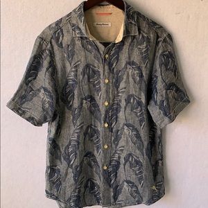 Vintage Tommy Bahama Linen Button Down Shirt